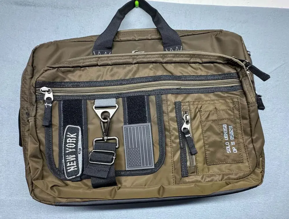 Solo New York Zone Hybrid Briefcase Backpack UBN350